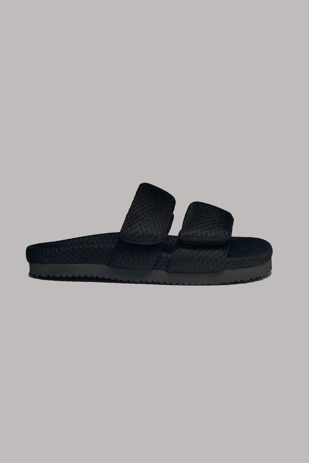 TWO STRAP SANDAL / BLACK