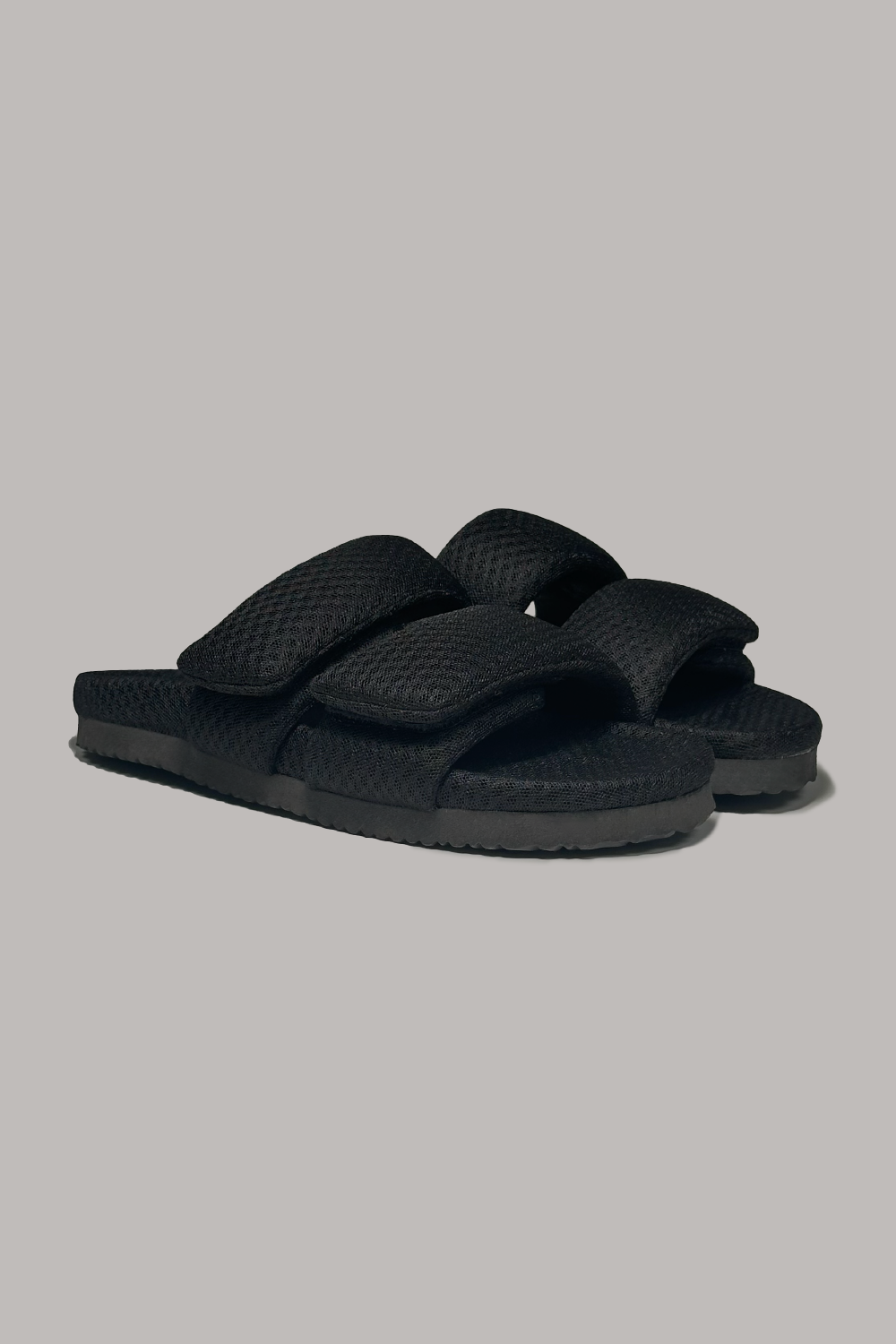 TWO STRAP SANDAL / BLACK