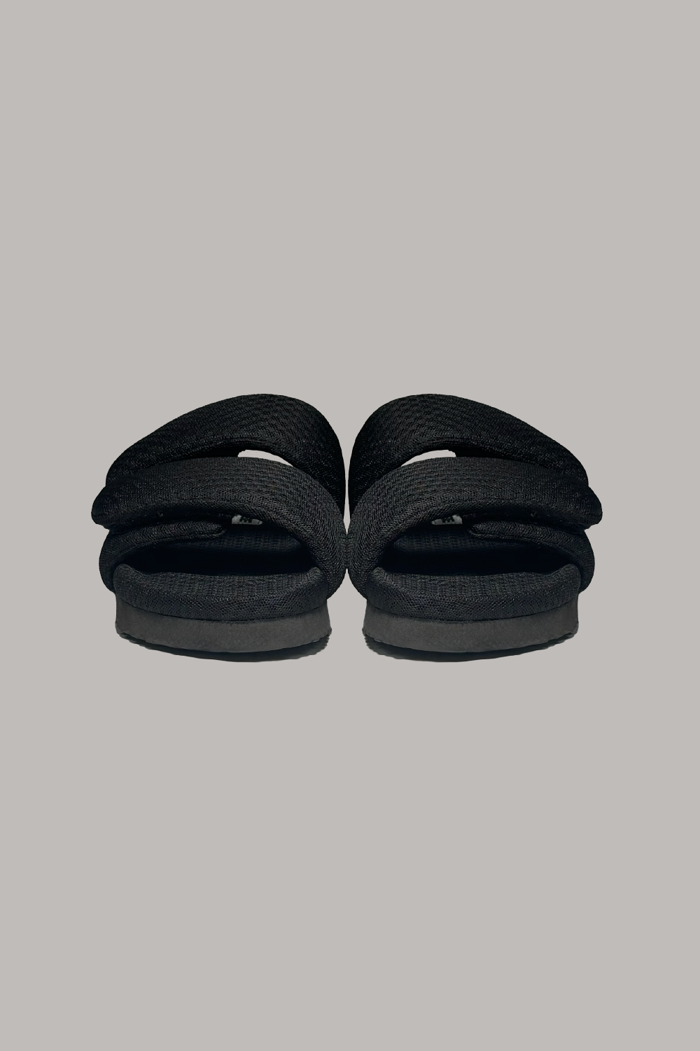 TWO STRAP SANDAL / BLACK