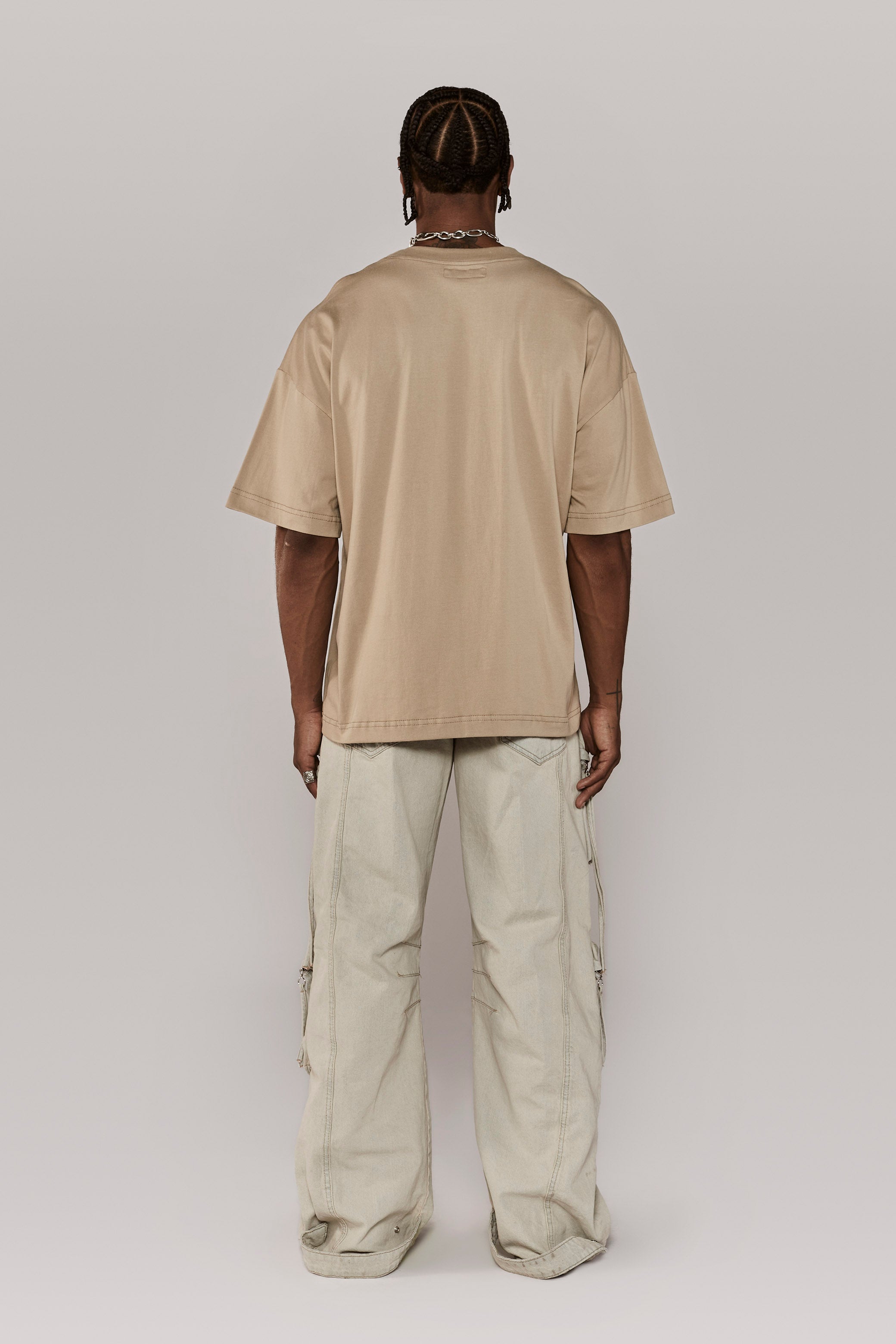 TYPE OF VIBE DT T-SHIRT / CAMEL
