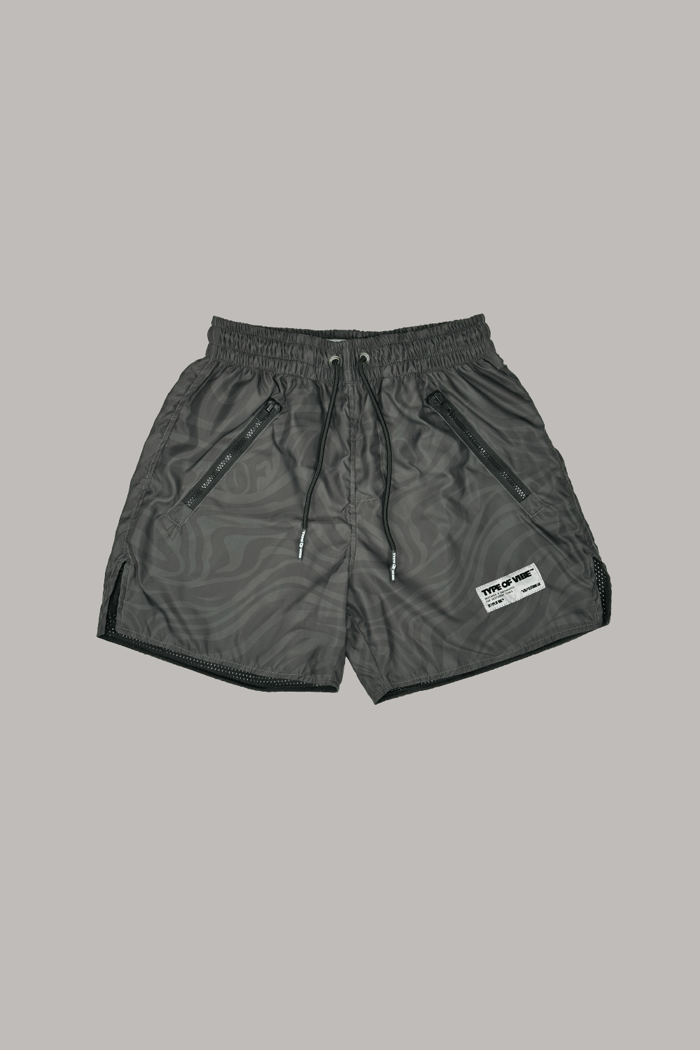 SWIMTRUNKS / ZEBRA BLACK