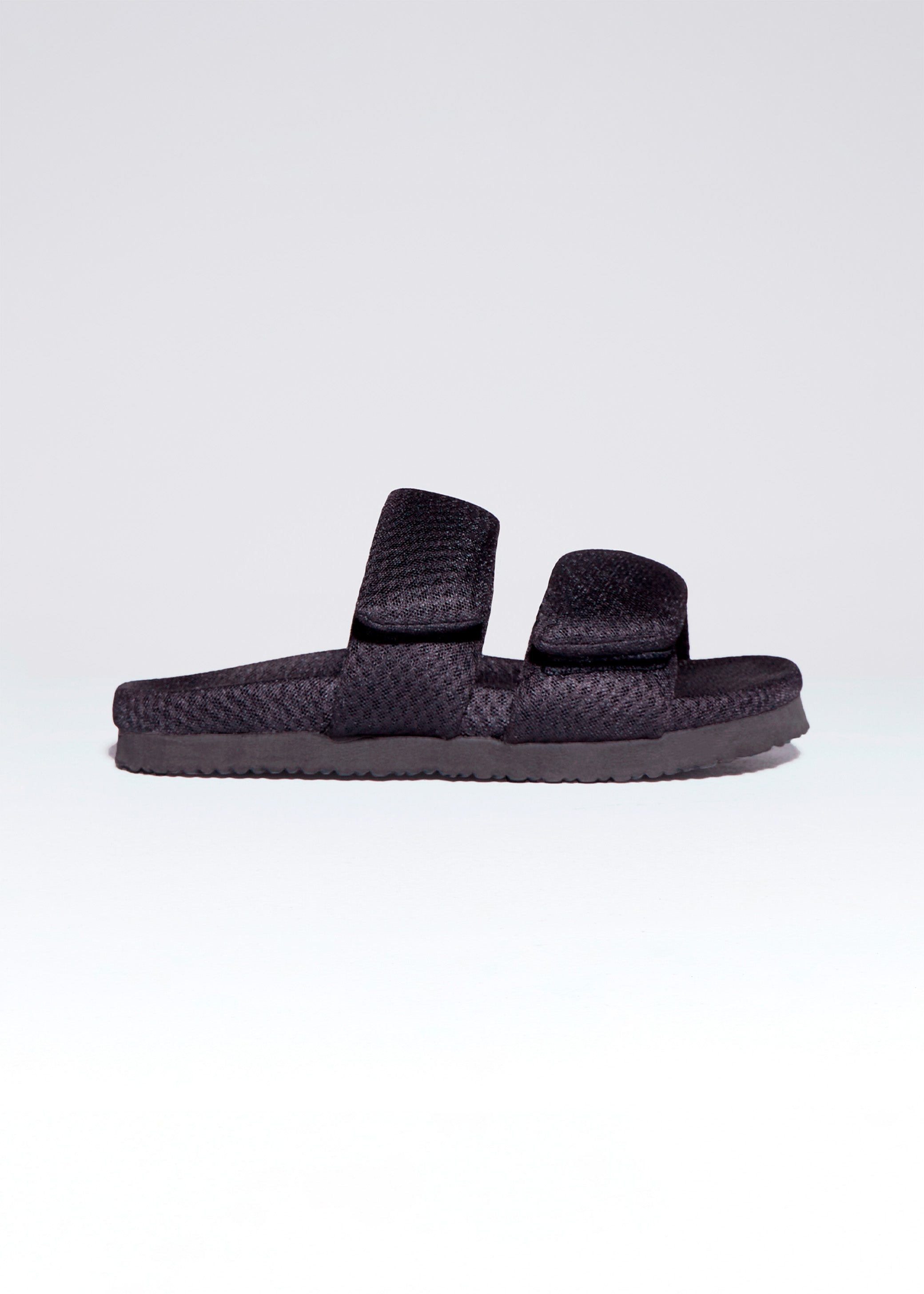 TWO STRAP SANDAL / BLACK