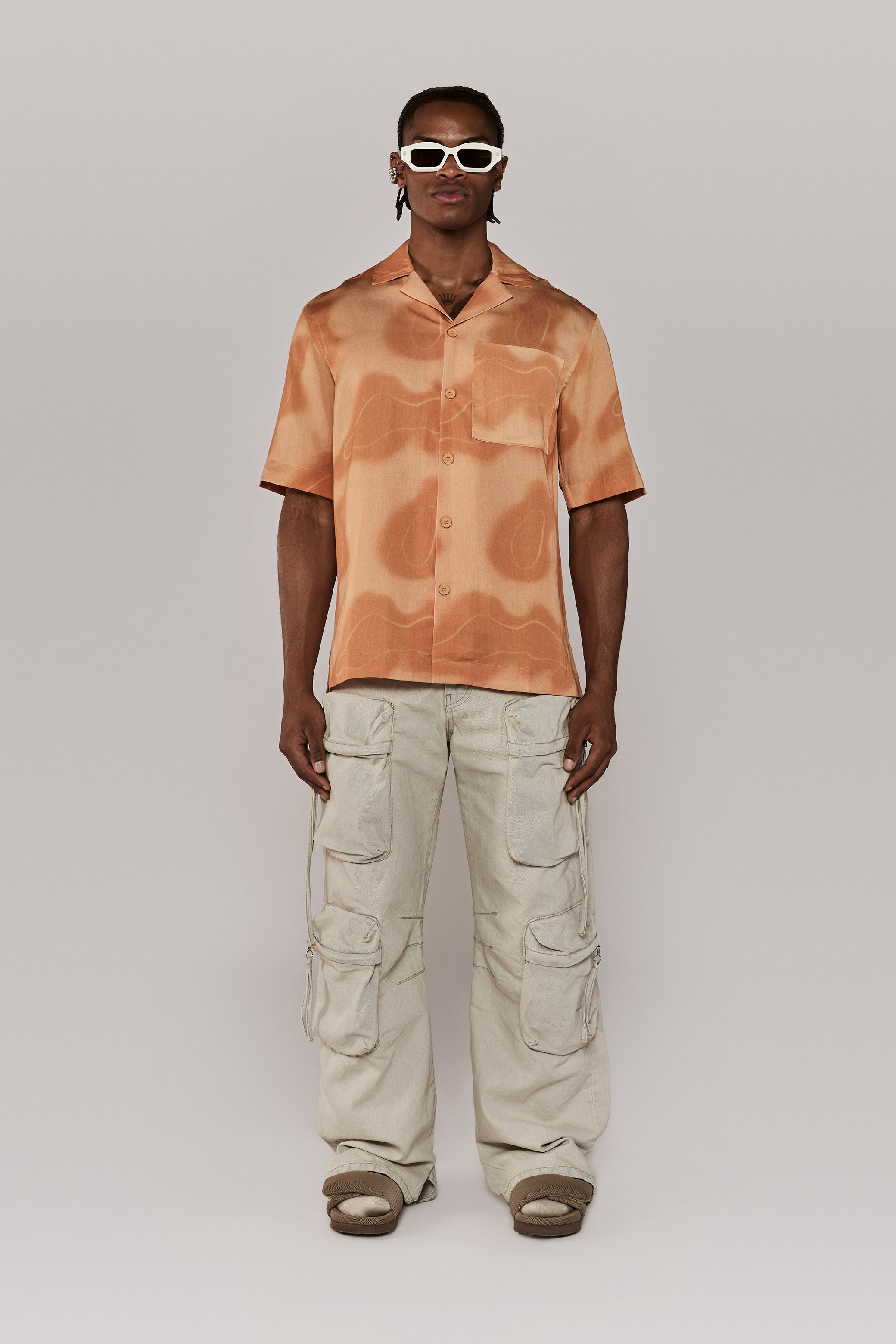 RELAXED FIT SHIRT / CAMO SAVANNA