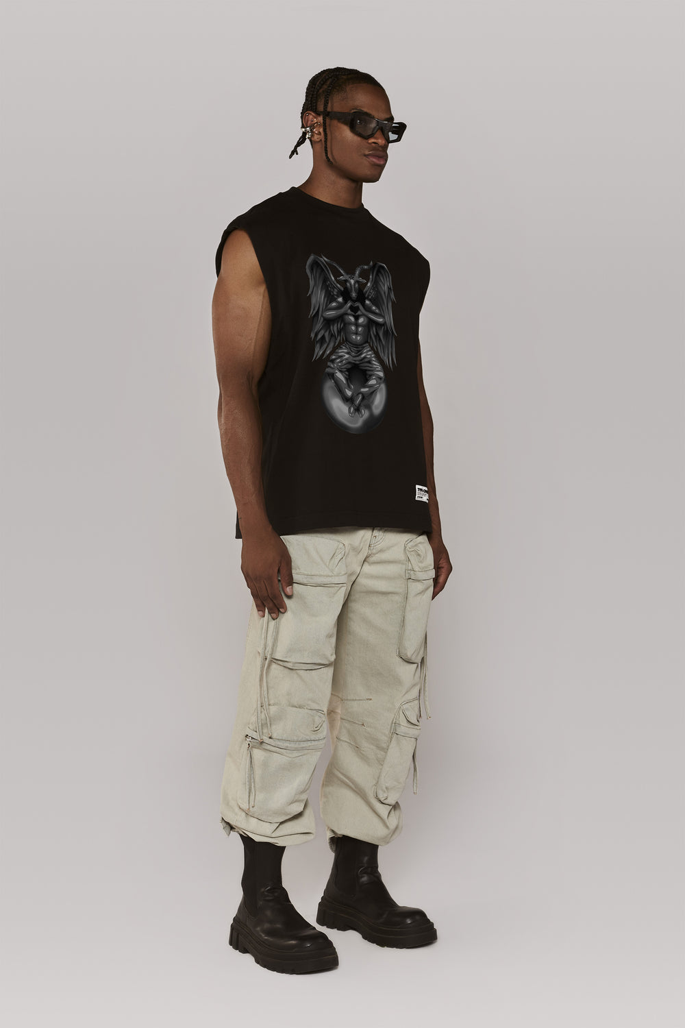 BAPHOMET TANK / BLACK