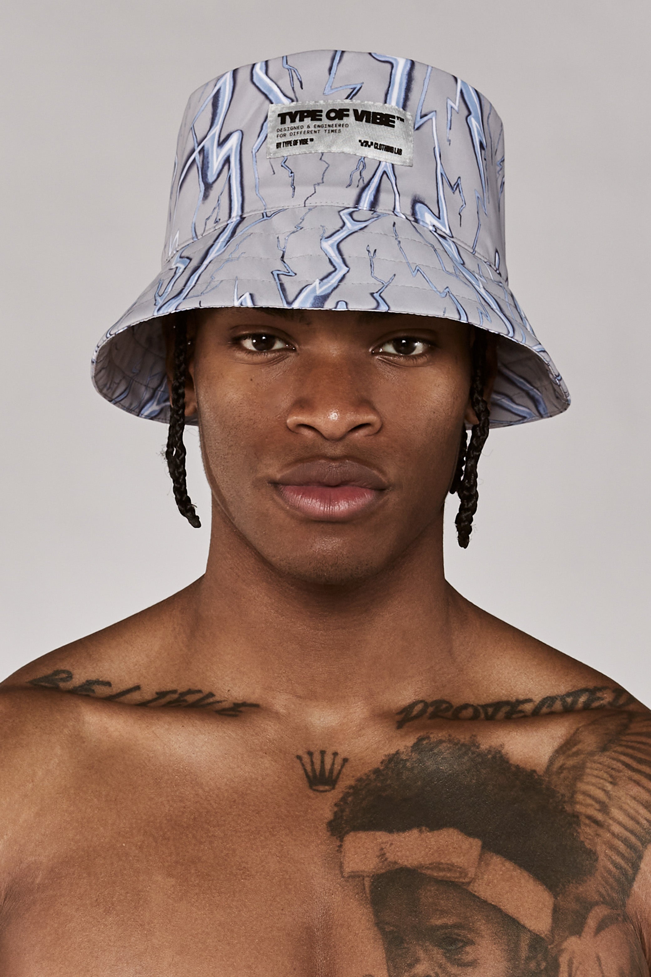 ADJUSTABLE BUCKET HAT / LIGHTNING