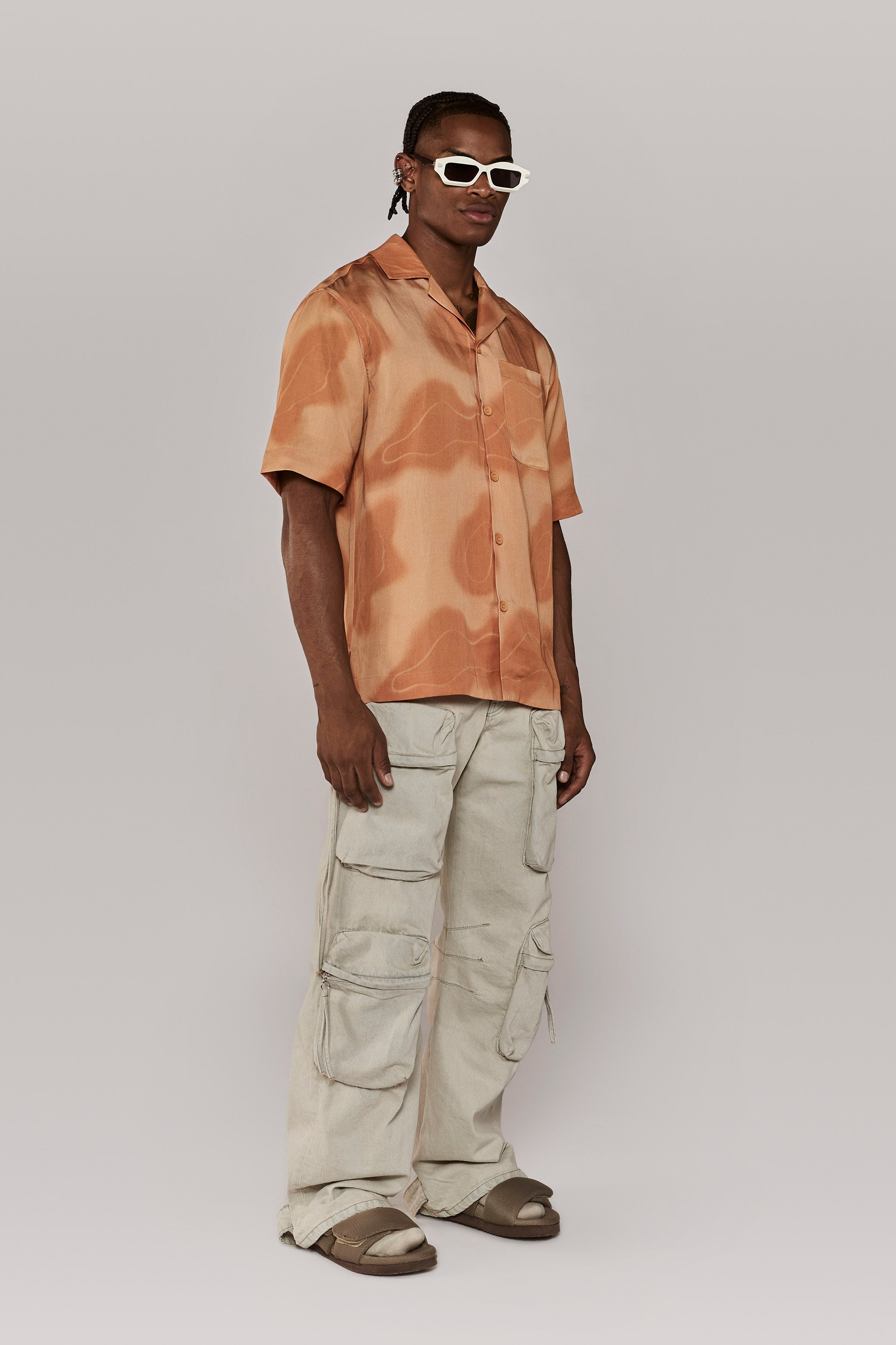 RELAXED FIT SHIRT / CAMO SAVANNA