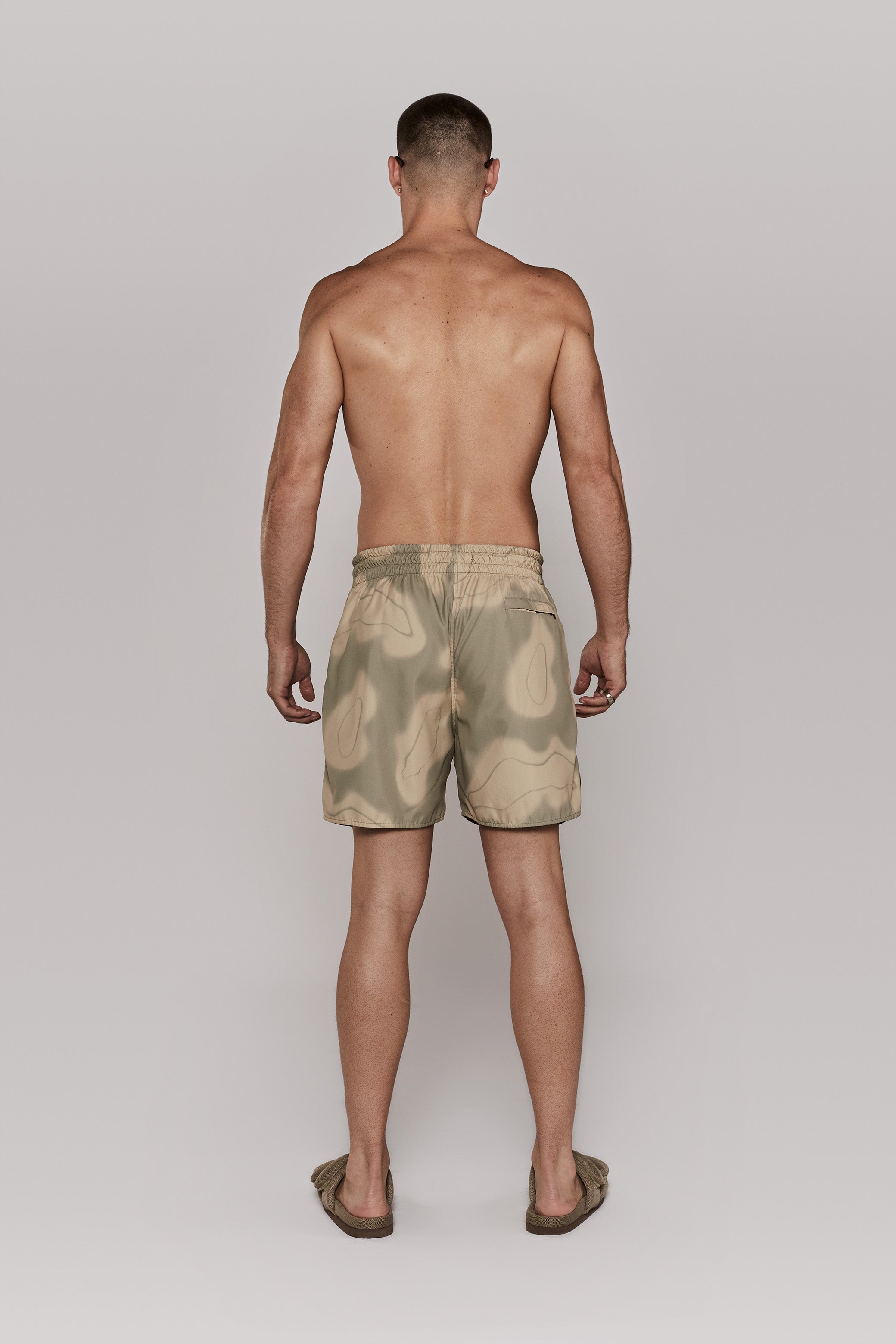 SWIMTRUNKS / CAMO CAMEL