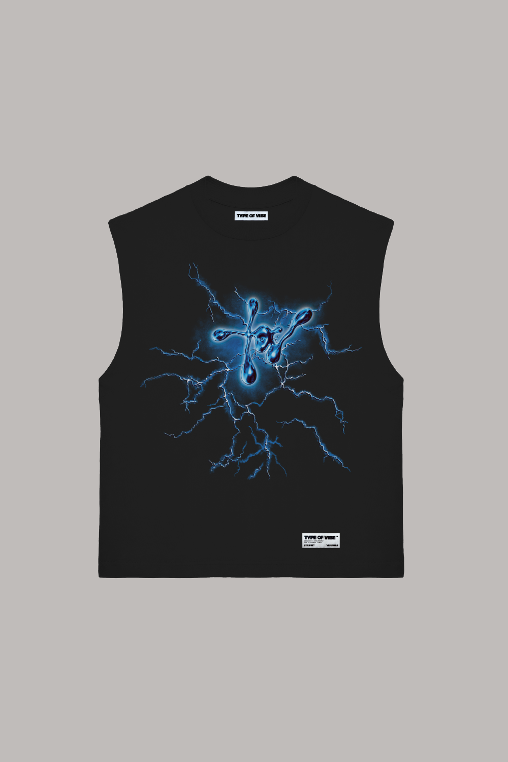 LIGHTNING TANK / BLACK