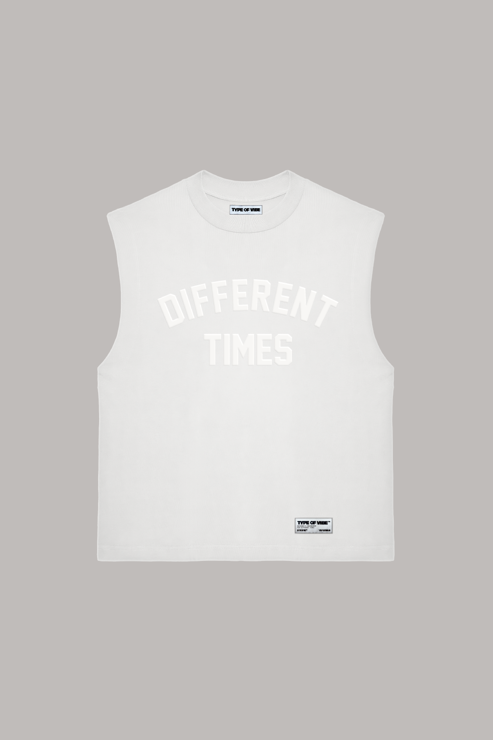 DIFFERENT TIMES TANK / CREAM