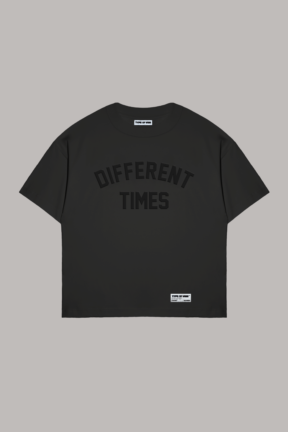 DIFFERENT TIMES T-SHIRT / BLACK