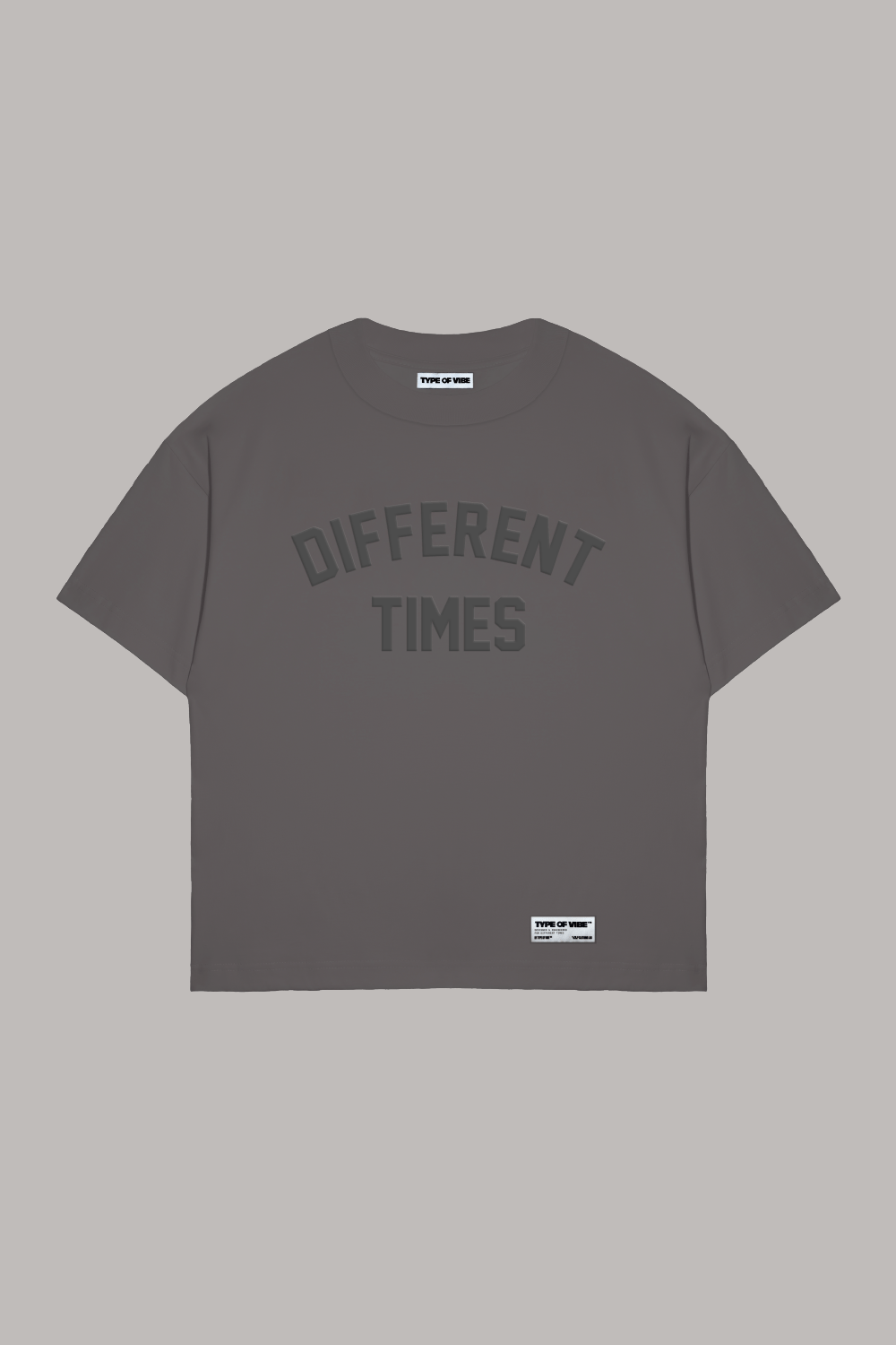 DIFFERENT TIMES T-SHIRT / GRAY