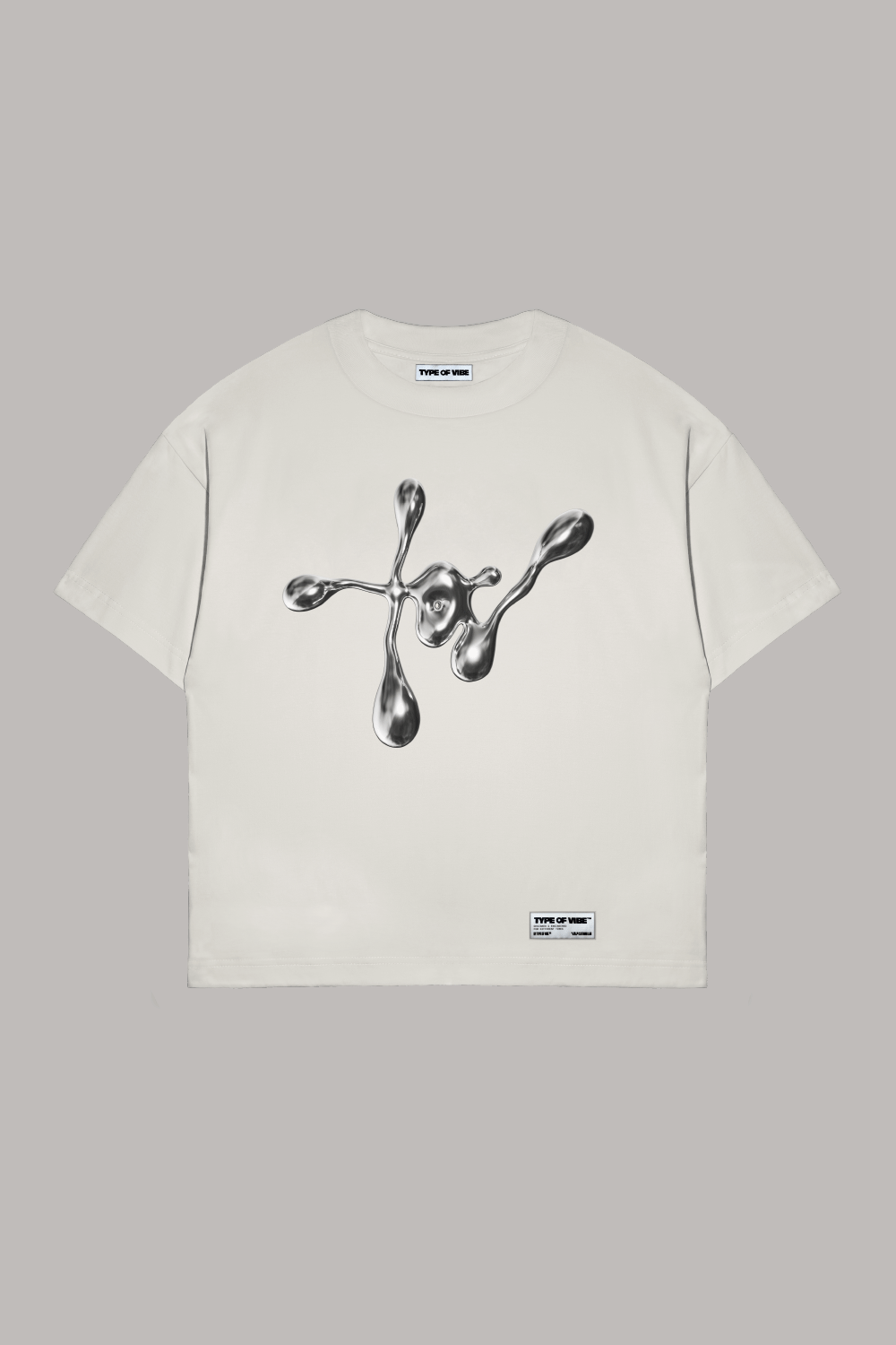 MONOGRAM T-SHIRT / CREAM